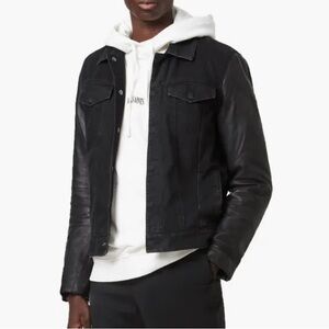 All Saints Bennett Leather Jacketet